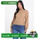 sand 自营guessAngela 美国 Sweater wet Asymmetrical Button