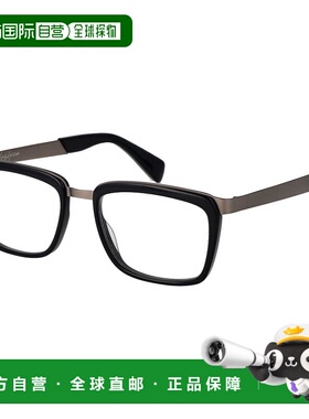 自营yohji yamamoto山本耀司中性款光学相框-黑色 美国奥莱直发