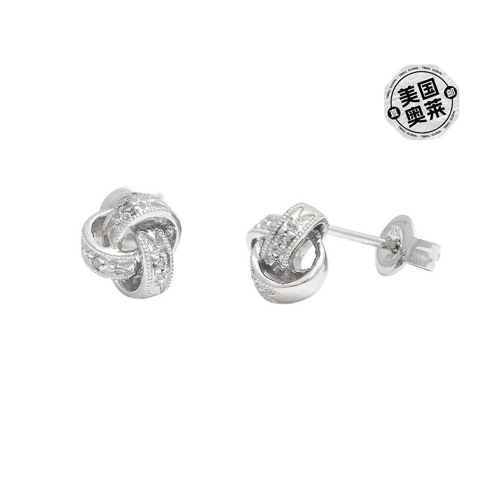 monary1 Carat Triple Row Diamond Hoop Earrings In Sterling S