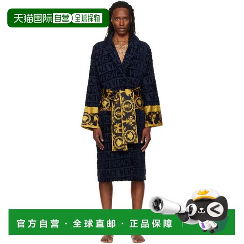 【美国直邮】versace/范思哲 男士 睡袍