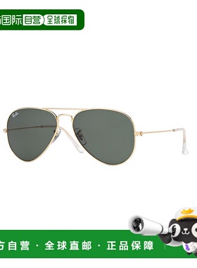 1h可退 【美国直邮】雷朋|单色金属飞行员太阳镜，黄色图案