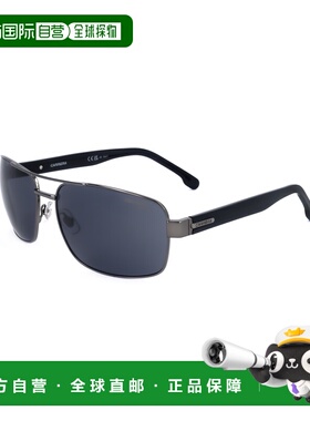 自营Carrera Men's 61 mm Grey Sunglasses - dark ruthenium 美