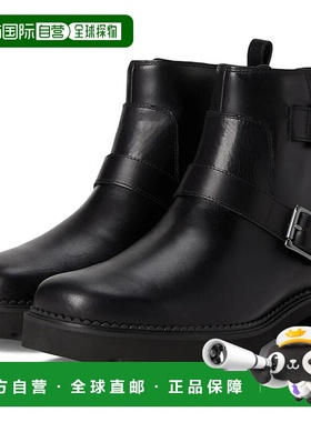 自营Vionic Folsom Boots Women's Black Leather Side-Zipper An