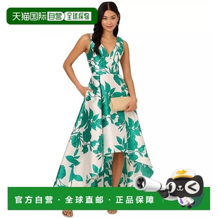 女士 1h可退 papell adrianna 连衣裙 美国直邮