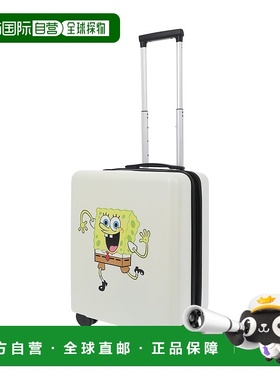 NICKELODEON 海绵宝宝 FUL 22.5 英寸随身行李箱 - 白色 【美国奥