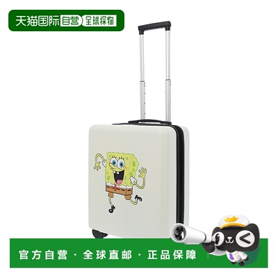 NICKELODEON 海绵宝宝 FUL 22.5 英寸随身行李箱 - 白色 【美国奥
