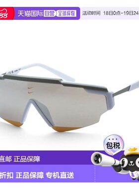 自营Nike Unisex 64 mm Grey Sunglasses - matte football grey