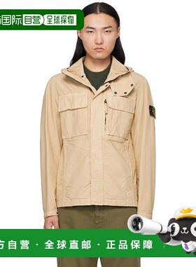1h可退 香港直邮潮奢 Stone Island 石头岛 男士 驼色 Q100012 Ca