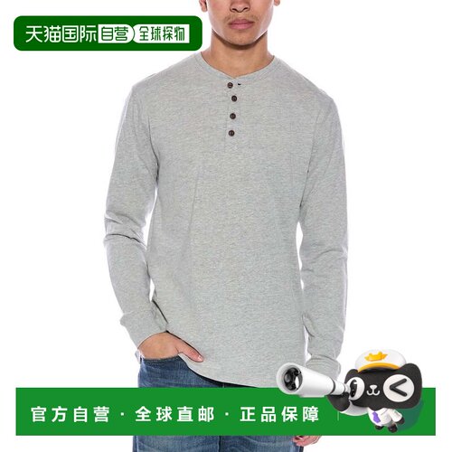 美国直邮自营weatherproof vintage防风雨复古补品拉绒球衣亨利