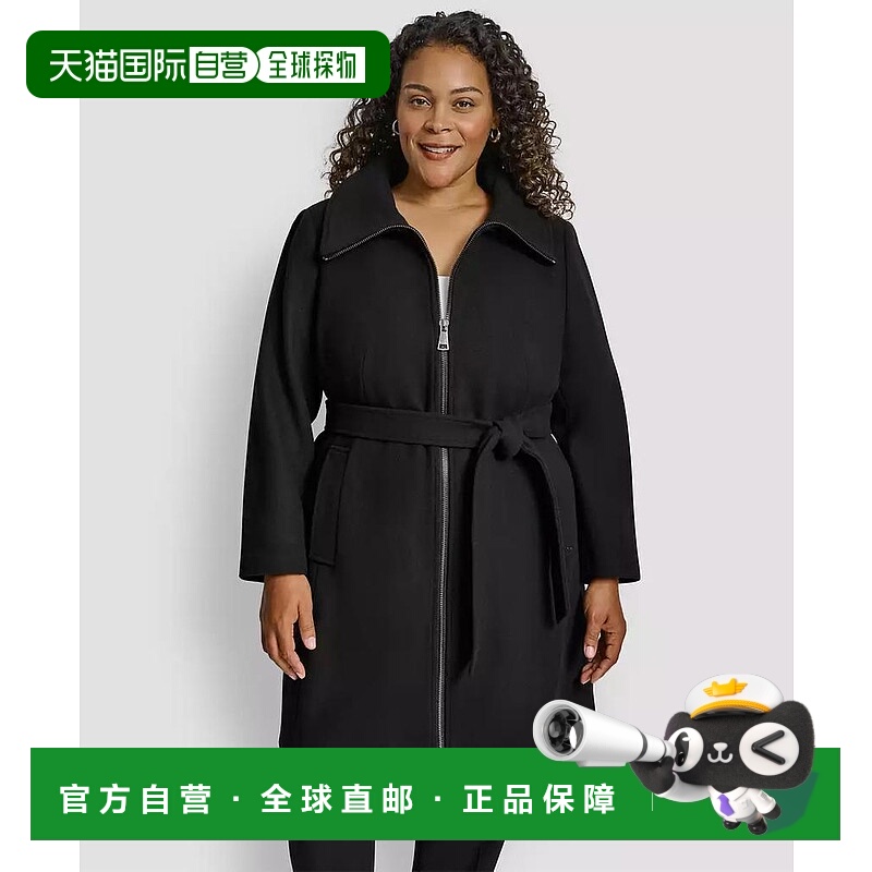 1h可退 【美国直邮】dkny 女士 大衣羊毛