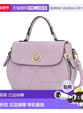 自营 mia k collectionMia K的Clementine纯素皮革女式手提包-淡
