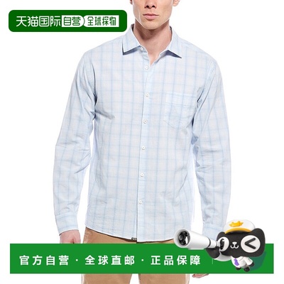 自营 billy reid比利 里德匹克威克衬衫-蓝色 美国奥莱直发