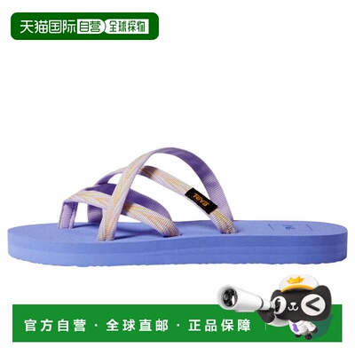 自营Pre-School Teva Olowahu Sandal Palms Lilac 1019539C-PSLC