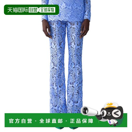 自营Carolina Herrera Kenny Bootcut Pant - blue 美国奥莱直发