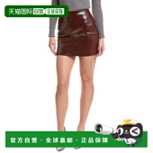 agenceL’AGENCE Skirt Gerard 自营l Croc Mini red 美国奥莱