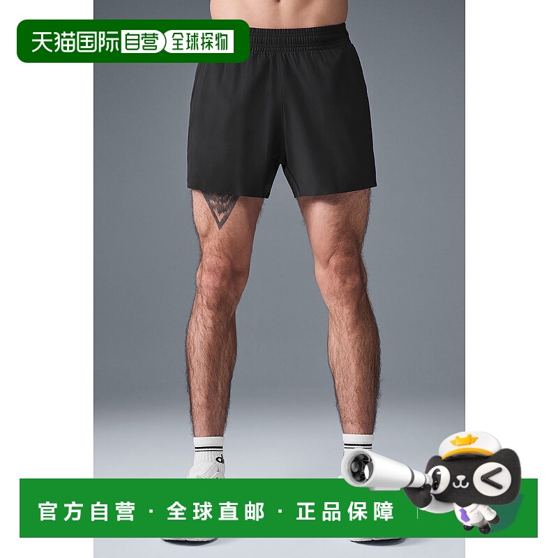 美国直邮AloYoga瑜伽5'Adapt运动男士短裤M6097R跑步
