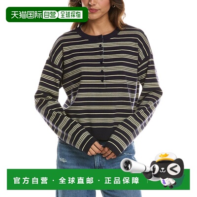 自营525 America Henley毛衣-海军蓝组合 美国奥莱直发