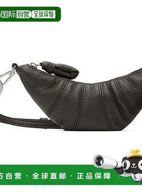 1h可退 香港直邮潮奢 Lemaire 女士 灰色 Cross-Body Croissant