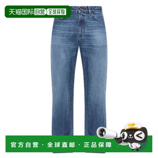 自营Versace Light Wash Straight Jeans - medium blue 美国奥莱