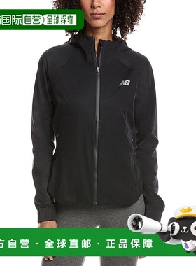 自营New Balance Reflective Woven Jacket - black 美国奥莱直发