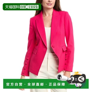 pink 自营Tahari Blazer Crepe 美国奥莱直发外套 ASL