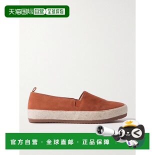Ford 汤姆 福特 1h可退 绒面革帆布面凉鞋 Tom 男士 香港直邮潮奢