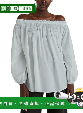 自营 Merlette Marle 衬衫 - 绿色 美国奥莱直发