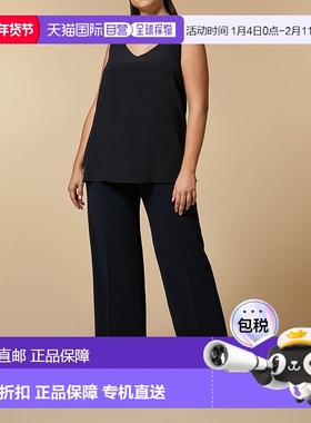 自营marina rinaldiRICCIO-深蓝色 美国奥莱直发女装