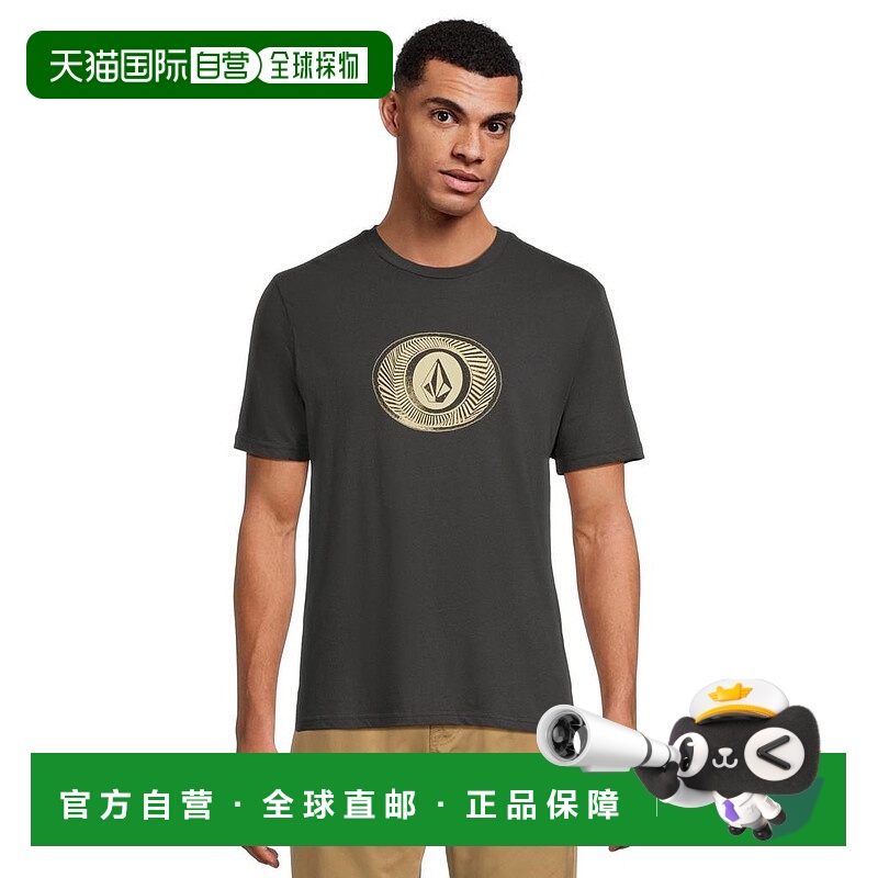 1h可退 【美国直邮】volcom 男士 上装T恤短袖