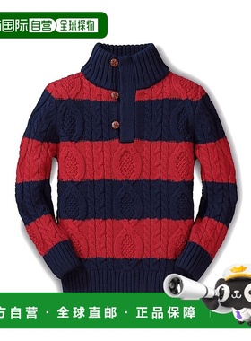 自营 hope & henryHope&Henry Cable立领毛衣-红色 美国奥莱直发