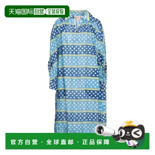 1h可退 【美国直邮】MARNI女士连衣裙V领长袖修身时尚优雅自然舒