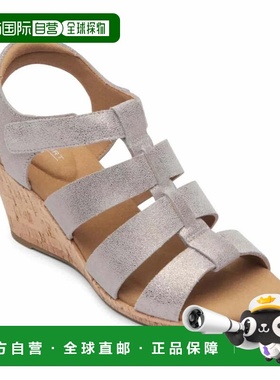 自营Rockport Briah New Gladiator CJ1100 Women's  Taupe Wedge