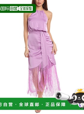自营 Ramy Brook Dana 长连衣裙 - 紫色 美国奥莱直发
