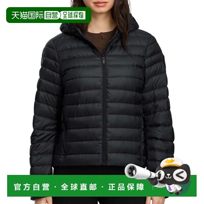 自营Canada Goose Aethera Tonal Label Down Hoodie - black 美