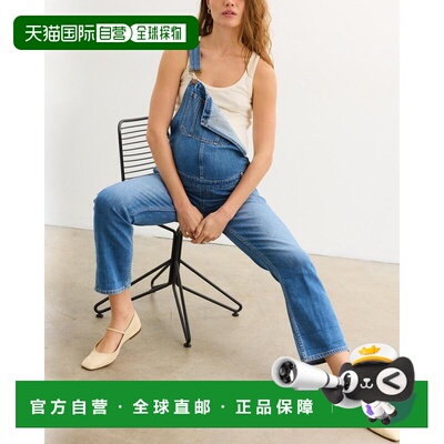 自营Hatch The Denim Maternity Overall - blue 美国奥莱直发