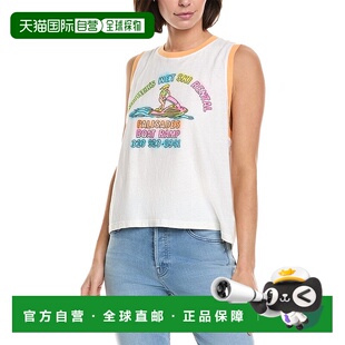 自营MOTHER Denim The Strong And Silent Type T-Shirt - white