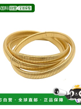 自营 Adornia 新款绕圈手链首饰 黄金色 美国奥莱直发