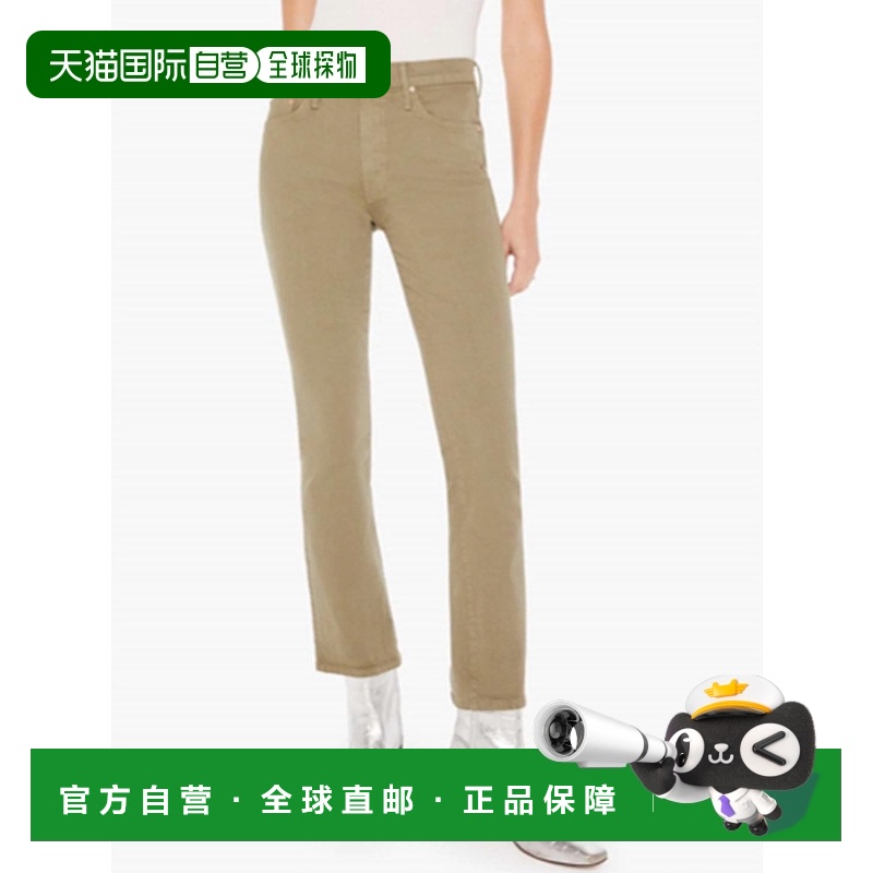 自营 motherThe Inside Hover Bootcut Jeans In Mermaid - merma