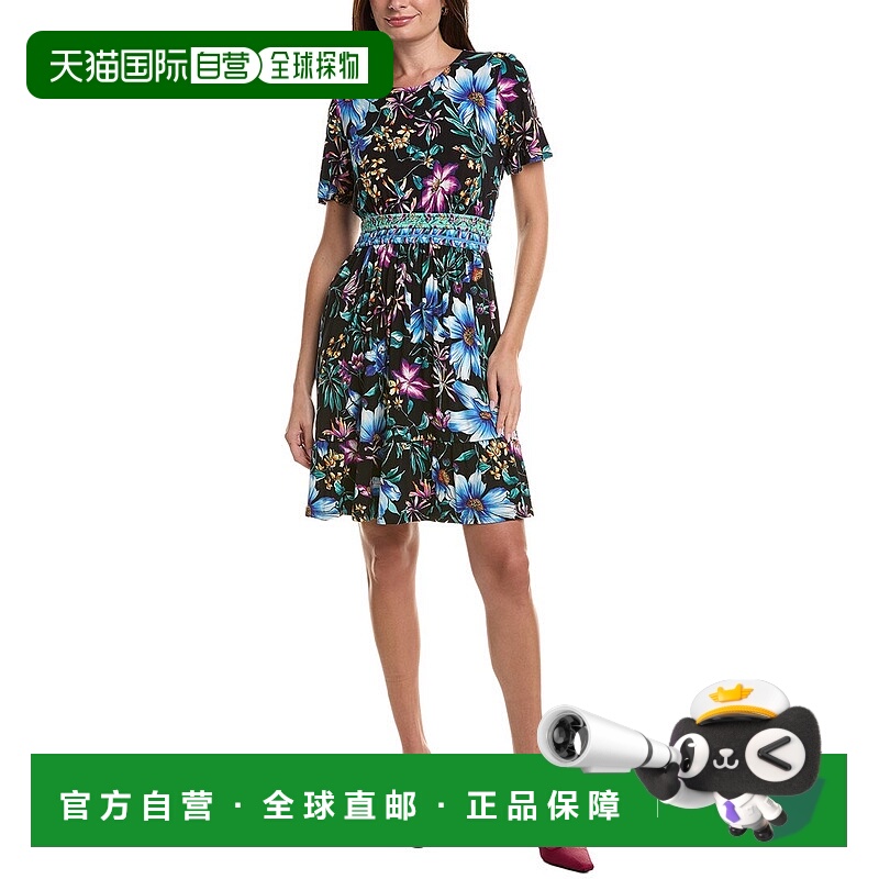 自营Johnny Was The Janie Favorite Keyhole Tiered Dress - bla
