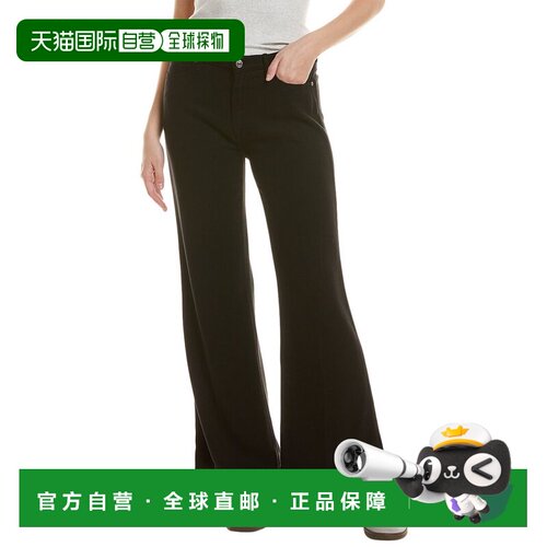 自营7 for all mankind7全人类现代Dojo无尾乌鸦牛仔裤-黑色 美国