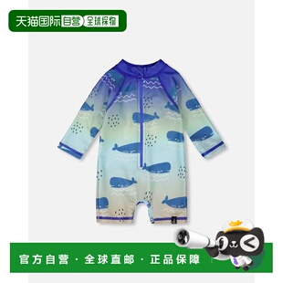 自营deux par deuxBaby and Toddlers One-Piece Long Sleeve Ras