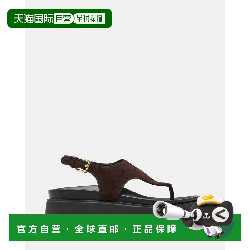 自营Steve Madden Tabor TABO03S1凉鞋女士棕色厚底丁鞋HTAT1673-