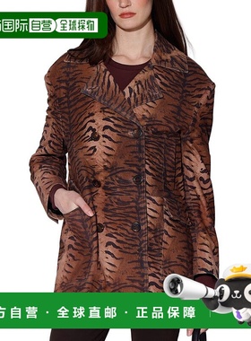 自营Walter Baker Jenna Suede Coat - brown 美国奥莱直发外套