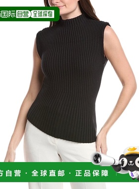 自营Kenneth Cole Mock Neck Sweater - black 美国奥莱直发