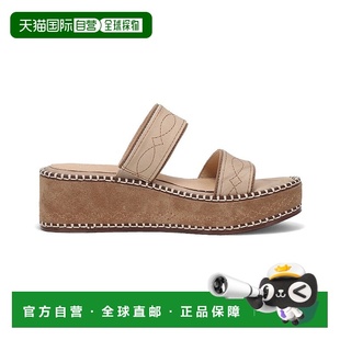 Woodstock Joy 皮革凉鞋 美国奥莱直发 自营 米色 Frye
