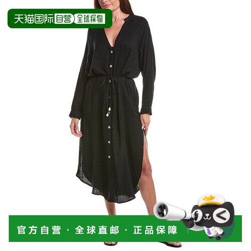自营l spaceL*Space Yoli Shirtdress - black 美国奥莱直发