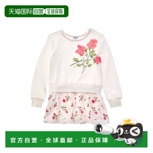 自营Splendid 2pc Camellia Rose Dress - white 美国奥莱直发