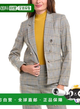 自营 jones new york琼斯纽约开拓者-黄色 美国奥莱直发外套