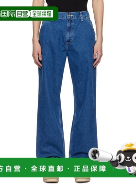 1h可退 香港直邮潮奢 CARHARTT WIP 男士 蓝色 Simple 牛仔裤 I02