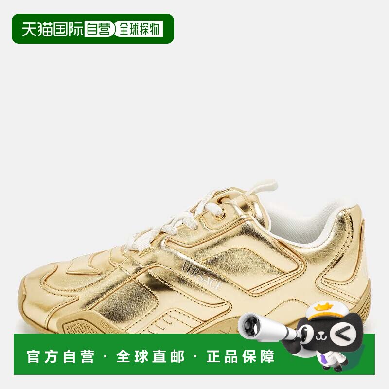 自营Versace Galaxia - gold 美国奥莱直发厚底运动鞋